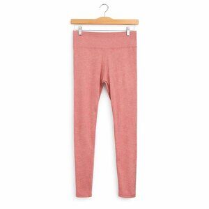 ALPHALETE | Pink Ribbed Workout Leggings – Women’s Medium